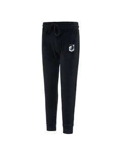 Женские велюровые брюки Concepts Sport черного цвета с манжетами Minnesota United FC Intermission Unbranded