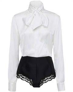 Ромпер в двух тонах, белый Dsquared2