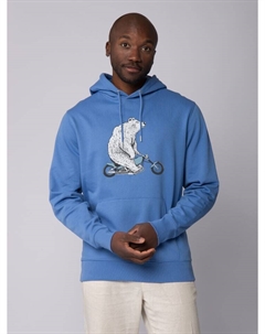 Толстовка Sweatshirt Bär auf Bike, цвет Bright Blue Watapparel
