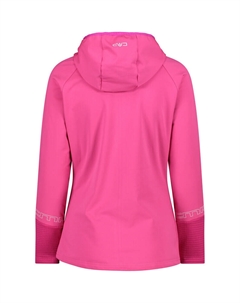 Женская куртка-худи стрейч, розовый Cmp