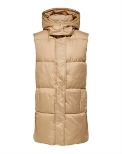 Утепленный жилет ONLDEMY, бежевый Only