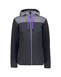 Толстовка на молнии 39H0866 Heavy Fix Hooded, серый Cmp