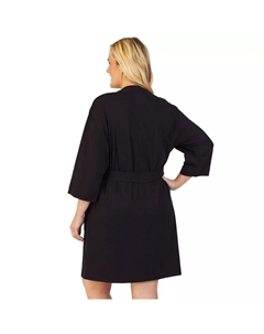 Халат с запахом Essentials больших размеров Cuddl duds