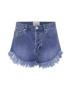 Рваные джинсовые шорты, синий One teaspoon