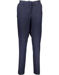 Синие женские брюки из эластана Gant