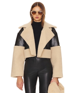 Пальто из искусственной кожи alaina, черный Steve madden