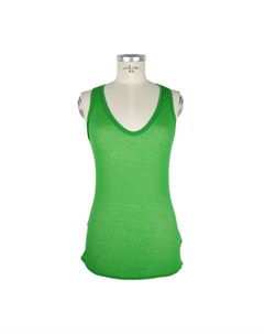 Мятно-зеленая хлопковая майка - итальянская элегантность Jacob cohen