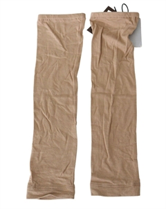 Бежевые вязаные гетры Ermanno scervino