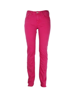 Джинсы женские из хлопка цвета фуксии, розовый Jacob cohen