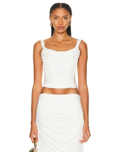 Лоуис Топ retrofete, белый Retrofete