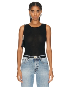 Майка из джерси, цвет Noir Saint laurent