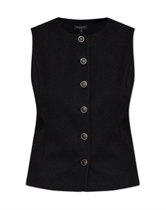 Ирина жилет, черный Rag & bone