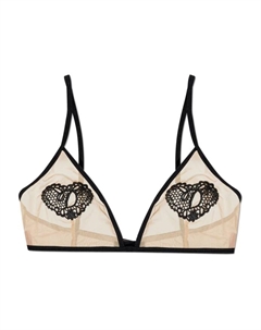 Вышитый бюстгальтер, бежевый Dsquared2