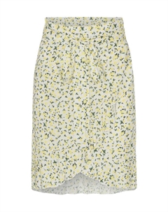 Юбка с цветочным запахом и рюшами, зеленый American dreams