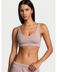 Бюстгальтер-Бралетт из модального флиса с начесом, лиловый Victoria's secret