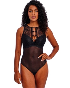 Боди Сидни, черный Freya