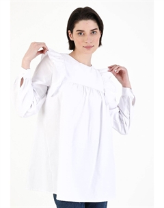 Туника CREW NECK BENIN, крем Modanisa