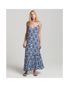 Платье Vintage Long Beach Cami, синий Superdry