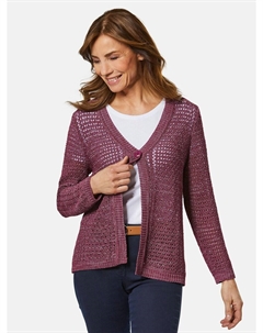 Вязаный кардиган, розовый Goldner