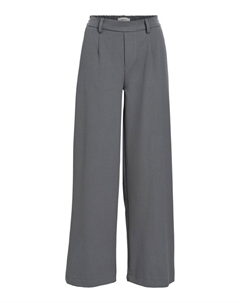 Широкие брюки со складками спереди, серый Object