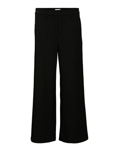 Широкие брюки со складками спереди Lisa, черный Object