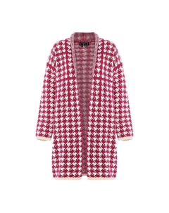 Вязаный кардиган, малина Faina