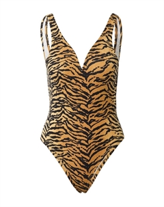 Боди-рубашка Dalia, коричневый Edited