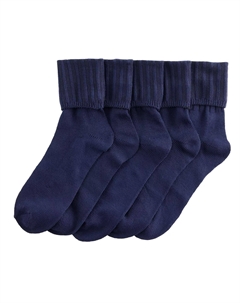 Женские носки, 5 пар носков нейтрального цвета с манжетами, белый Sonoma goods for life