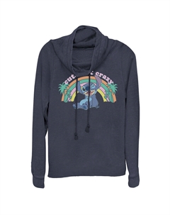 Пуловер с капюшоном и воротником-хомутом Disney's Lilo & Stitch "Cute But Crazy" Licensed character