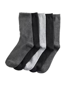 Женские однотонные вязаные носки, 5 пар, белый Sonoma goods for life