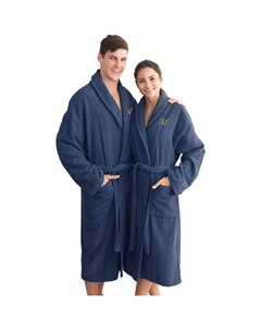 Домашний текстиль Linum, турецкий хлопок, индивидуальный халат с узором «елочка» Linum home textiles