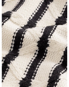 Тонкий вязаный свитер Sweater, черный/белый Next