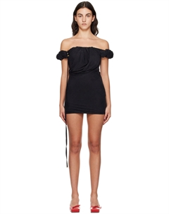 Черное мини-платье Le Chouchou La Robe Ciceri Jacquemus