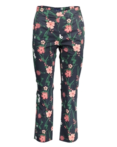 Синие хлопковые женские брюки Gant