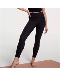 Женские леггинсы Inspire с высокой посадкой и без карманов, размер 7/8, черный Calia