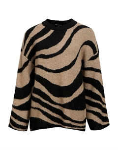 Свитер Diana Lo, коричневый Object