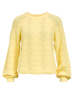 Свитер Flora Re, желтый Object