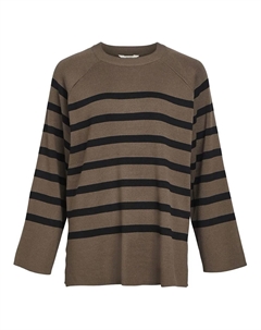 Свитер Ester, коричневый Object