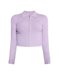 Вязаный кардиган Knit Cardigan Keepsudry, светло-фиолетовый Mymo