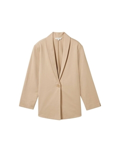 Классический блейзер Blazer, нюд Tom tailor