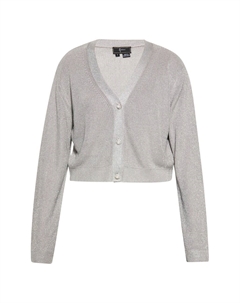 Вязаный кардиган Knit Cardigan, серый Faina