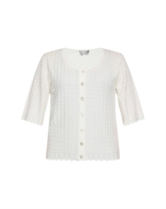 Вязаный кардиган Knit Cardigan, белый Usha