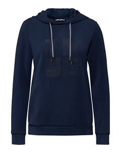 Толстовка с капюшоном Sweatshirt, темно-синий Cecil