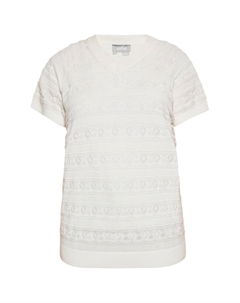 Тонкий вязаный свитер Sweater, белый Usha