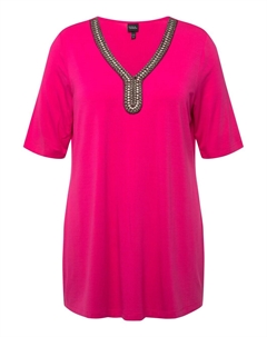 Туника Tunic, розовый Ulla popken