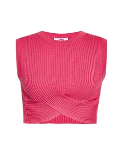 Вязаный топ Knitted Top, розовый Mymo