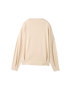Свитер Sweatshirt, бежевый Tom tailor