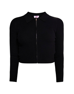 Вязаный кардиган Knit Cardigan Keepsudry, черный Mymo