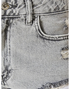 Джинсовые шорты Regular Jeans, серый деним Koton