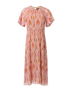 Платье миди Dress, цвет mandarine Comma,